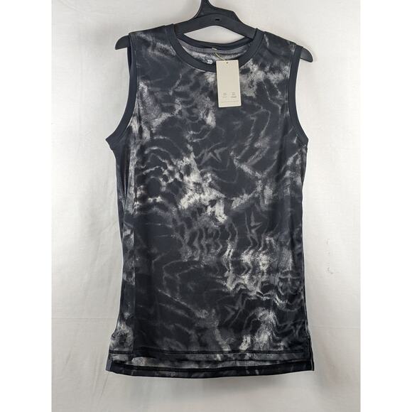 All in Motion Sleeveless Printed Tank Performance Shirt Gray L 12/14 Sports Camo - Picture 4 of 5